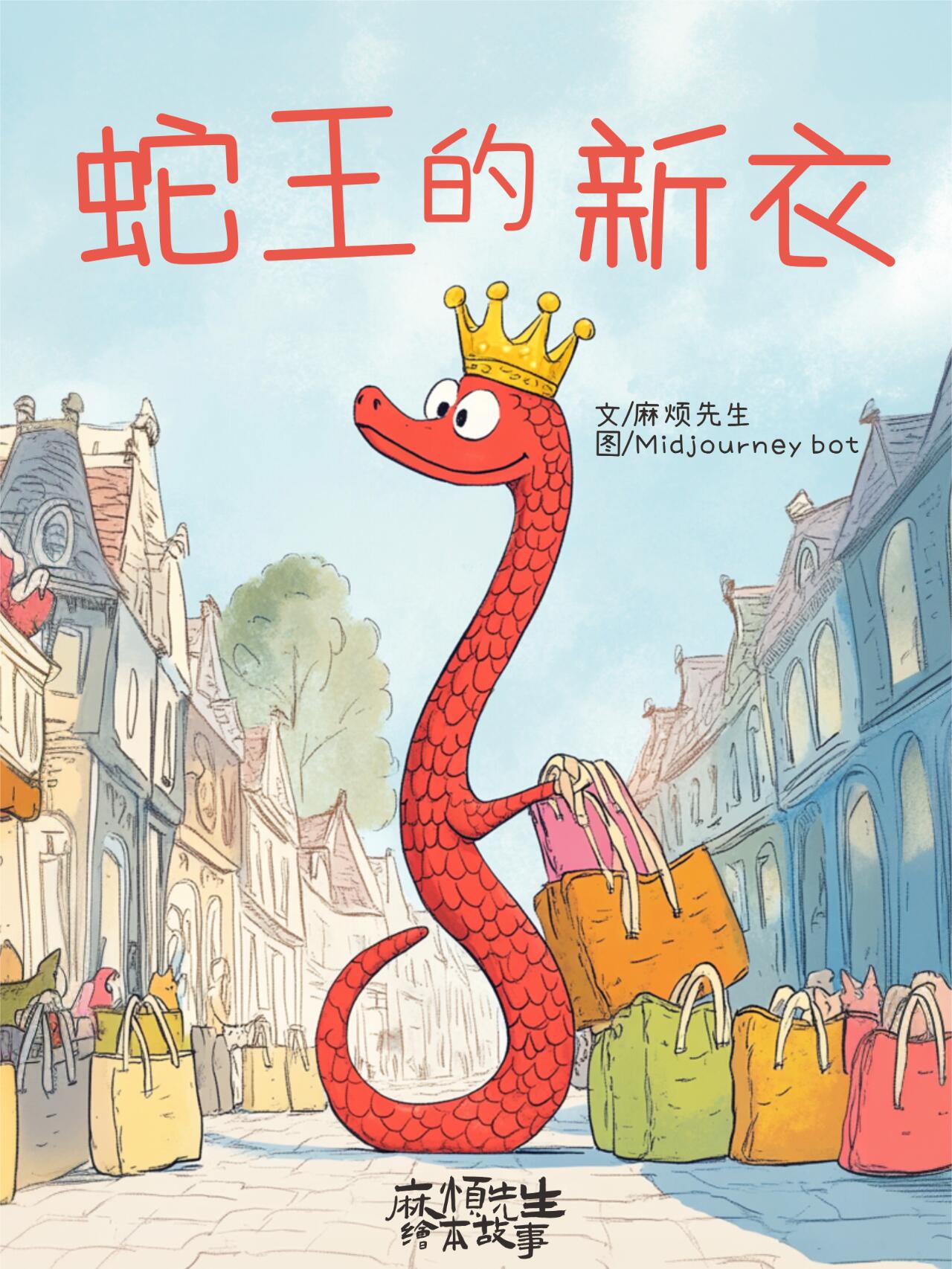 绘本故事101｜蛇王的新衣【蛇年绘本】 第 1 张参考图