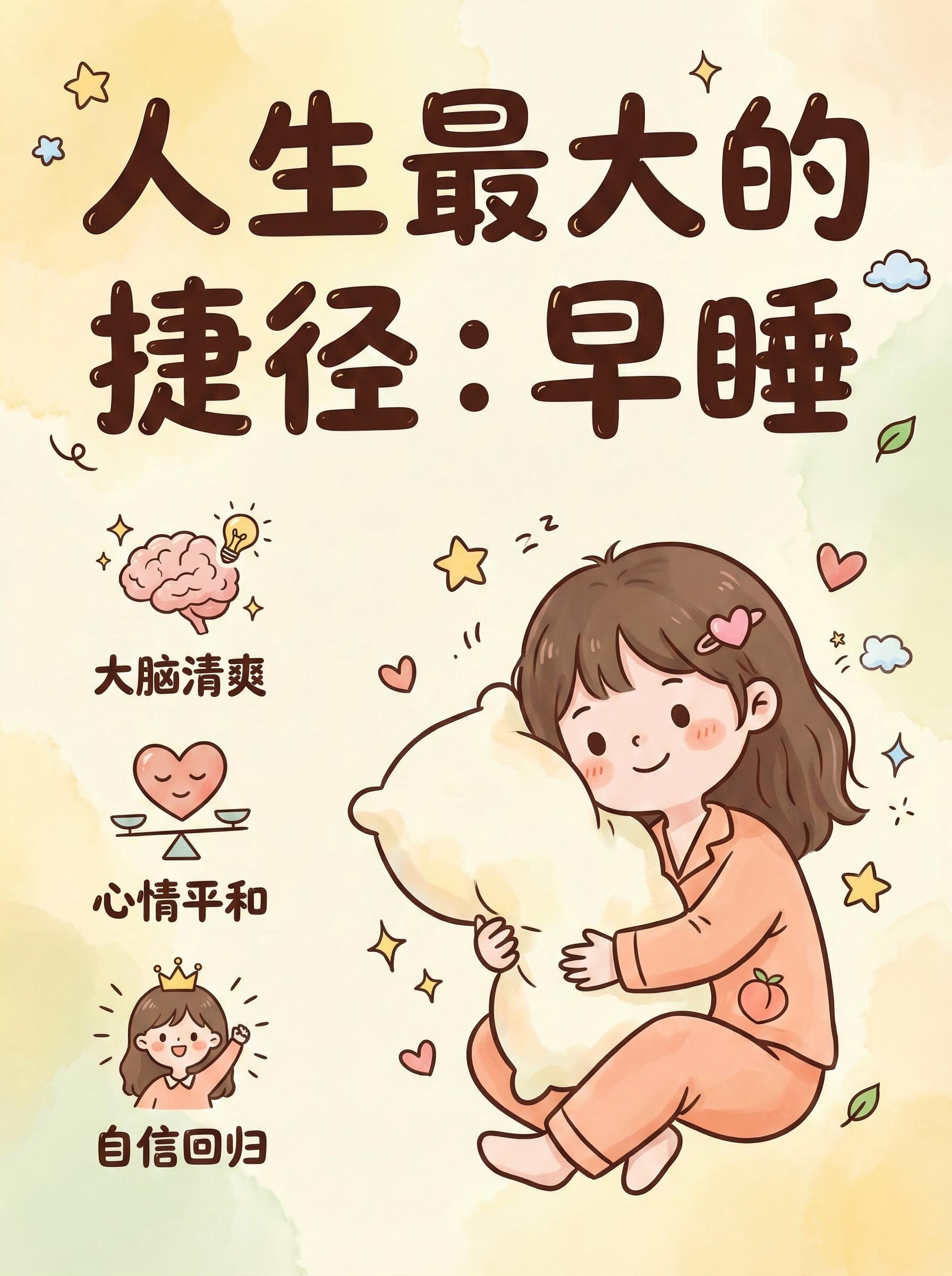 人生最大的捷径：早睡 第 1 张参考图