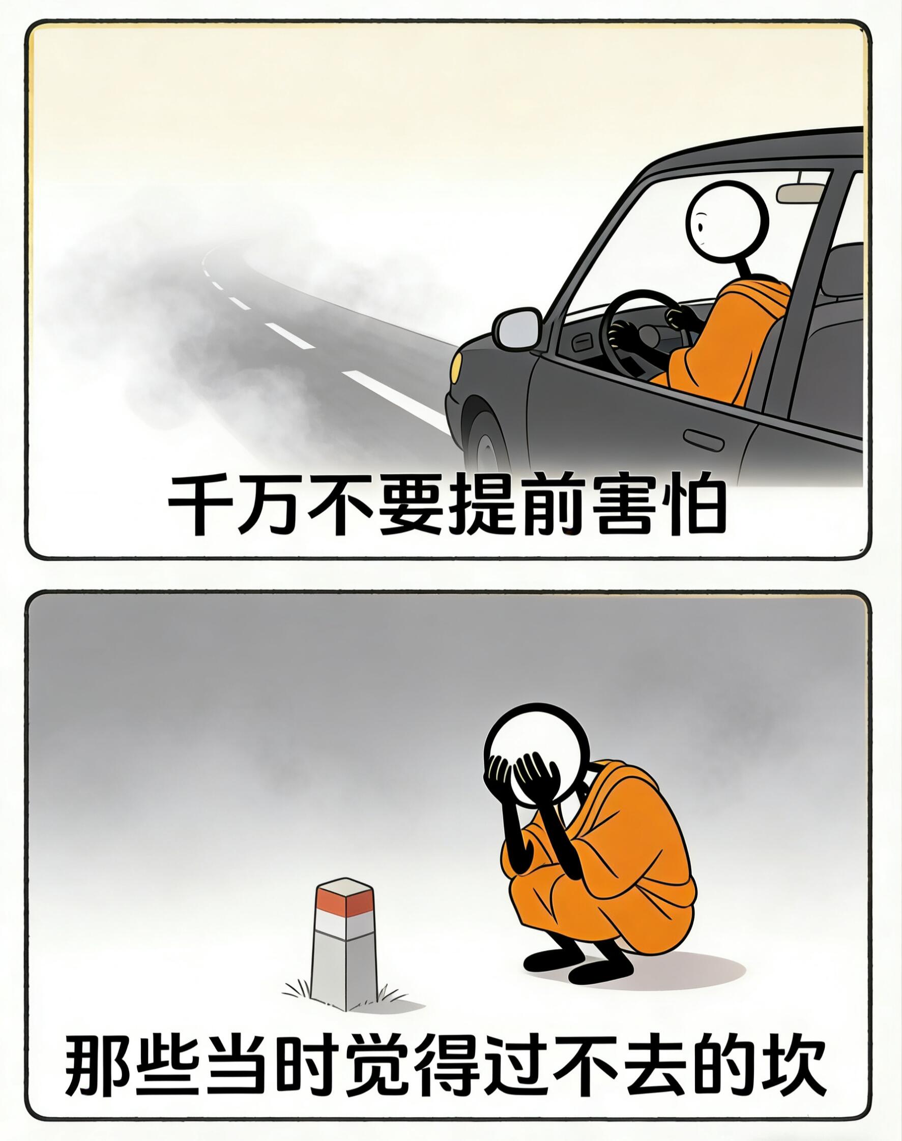 很喜欢的一段话“车灯只能照亮五十米……” 第 8 张参考图